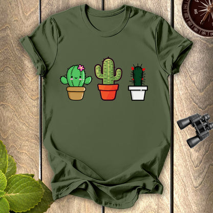 Three Cacti T-shirt
