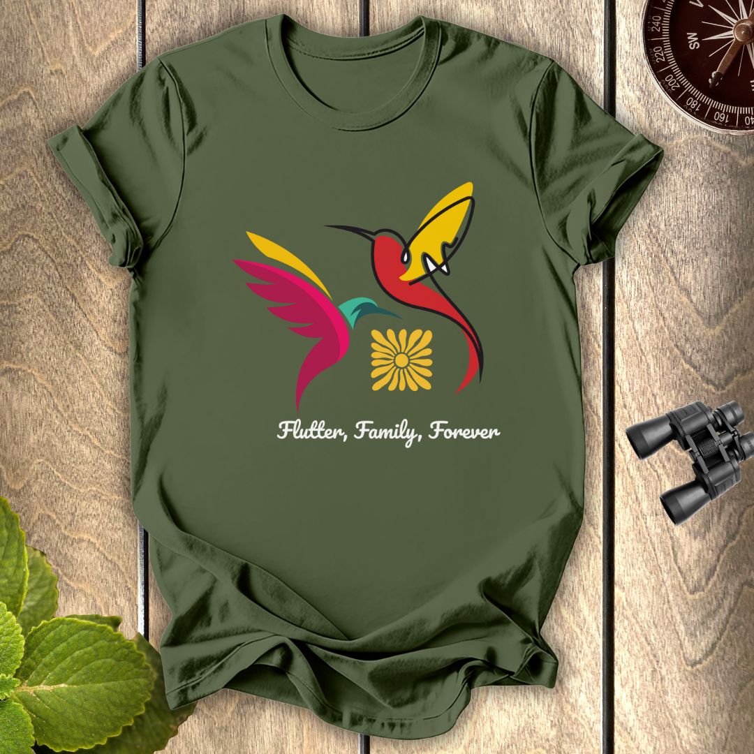 Flutter Family T-shirt T-shirt