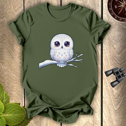 Cute white Owl T-shirt