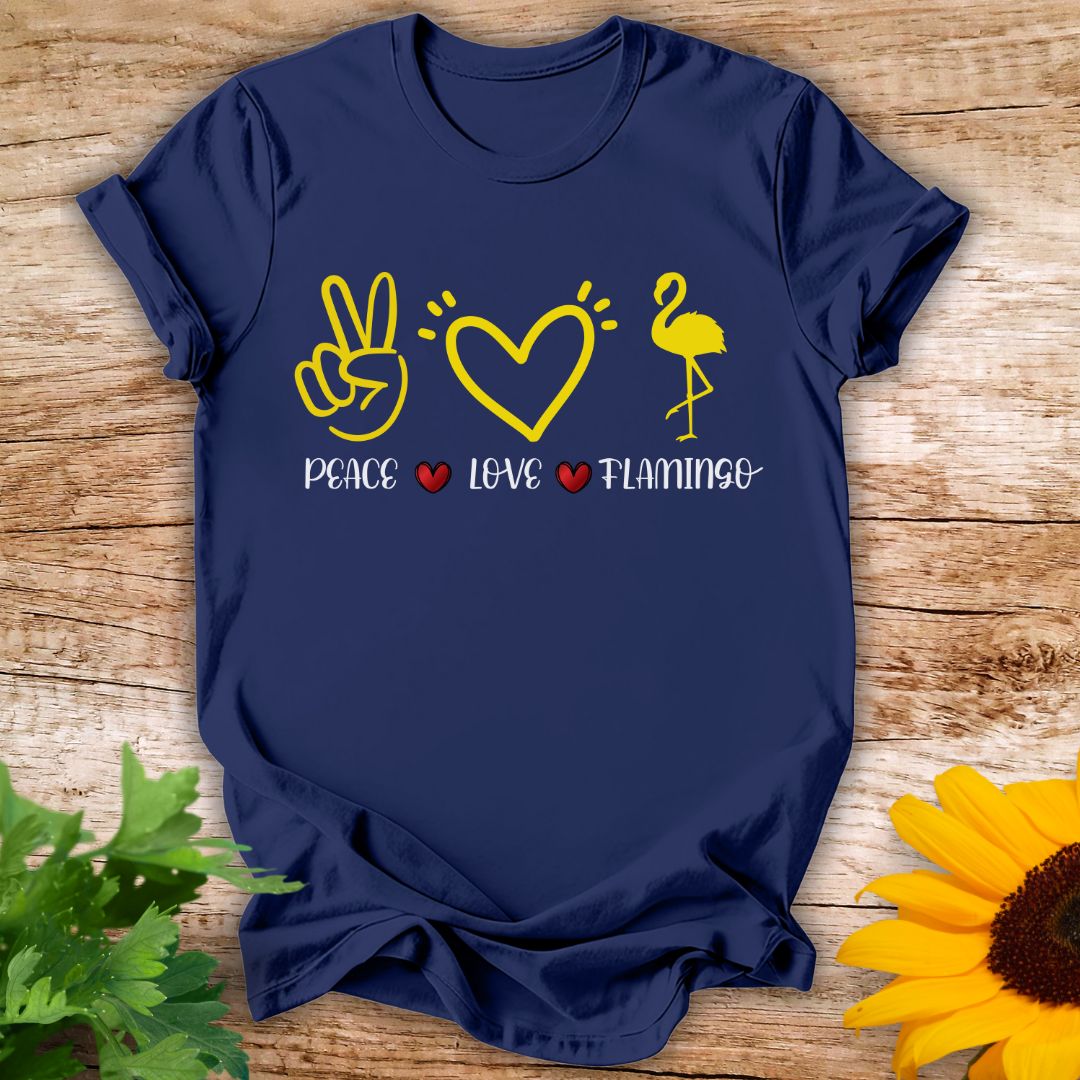 Flamingo Peace T-shirt
