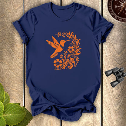 Hummingbird Flower T-shirt