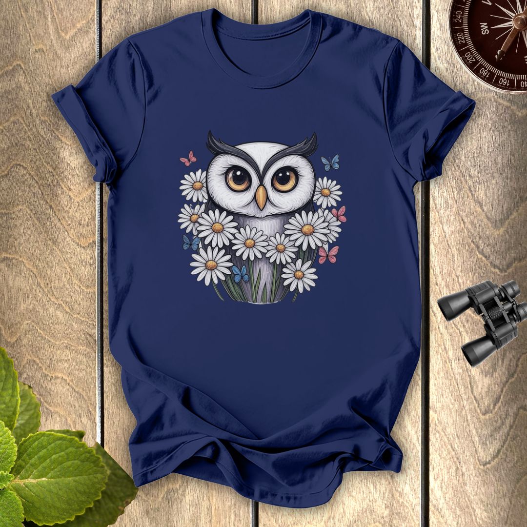 Owl Flower T-shirt