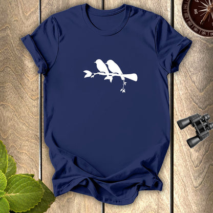 Birds in a twig T-shirt