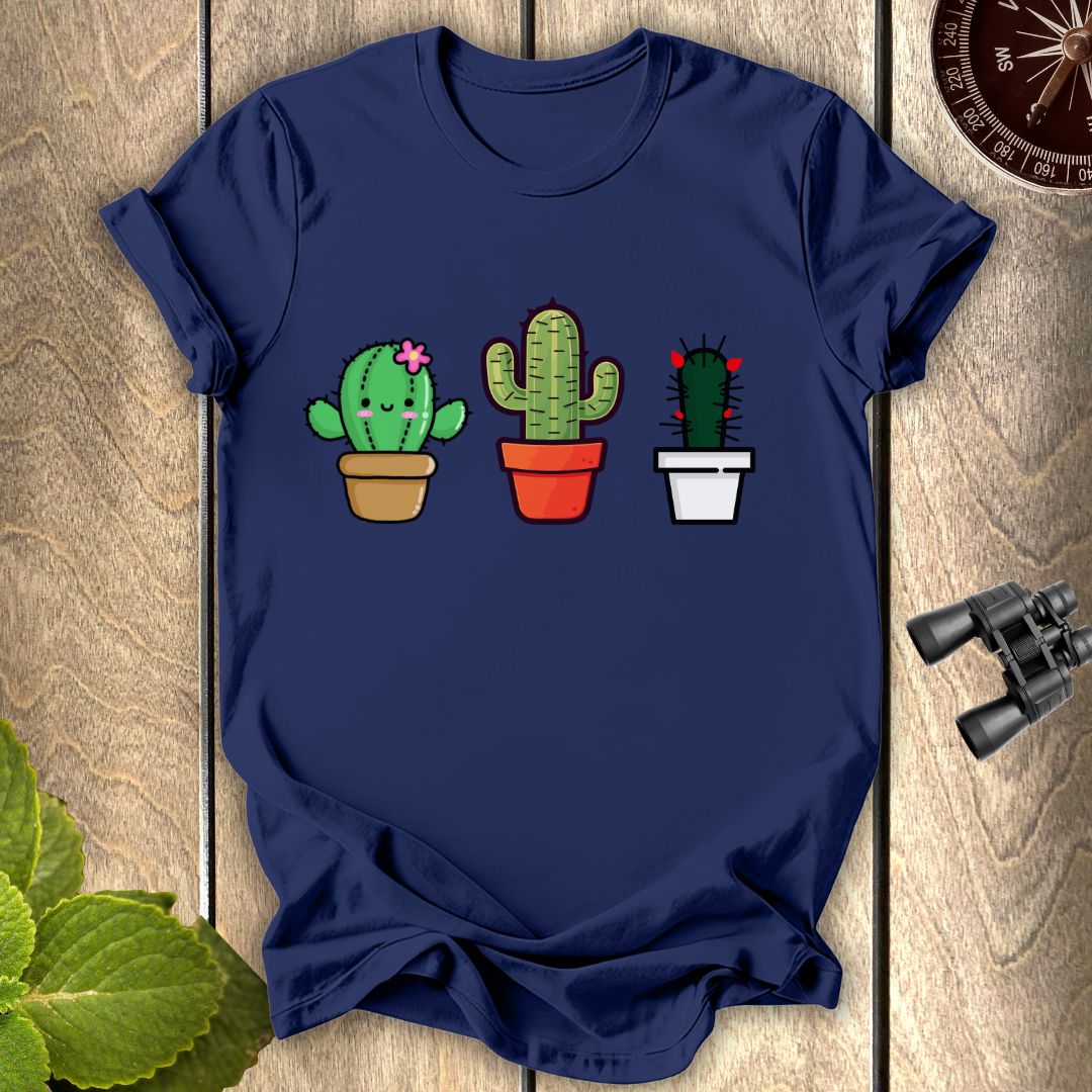 Three Cacti T-shirt