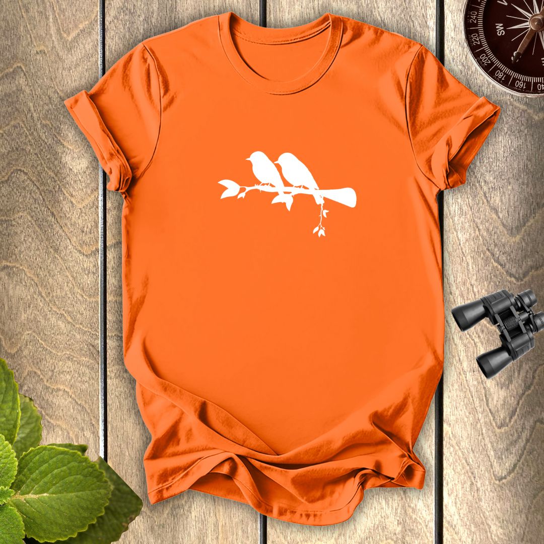 Birds in a twig T-shirt