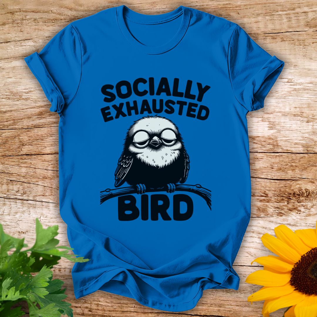 Socially Exhausted T-shirt