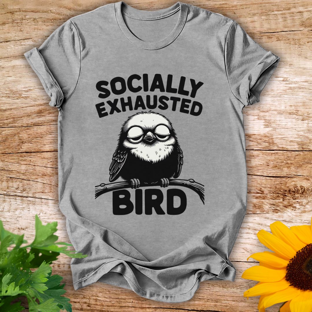 Socially Exhausted T-shirt