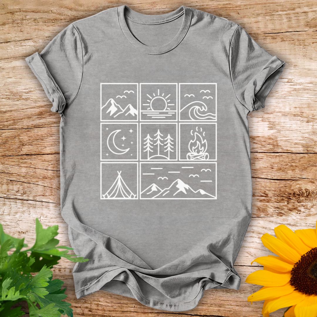 Hiking Places T-shirt