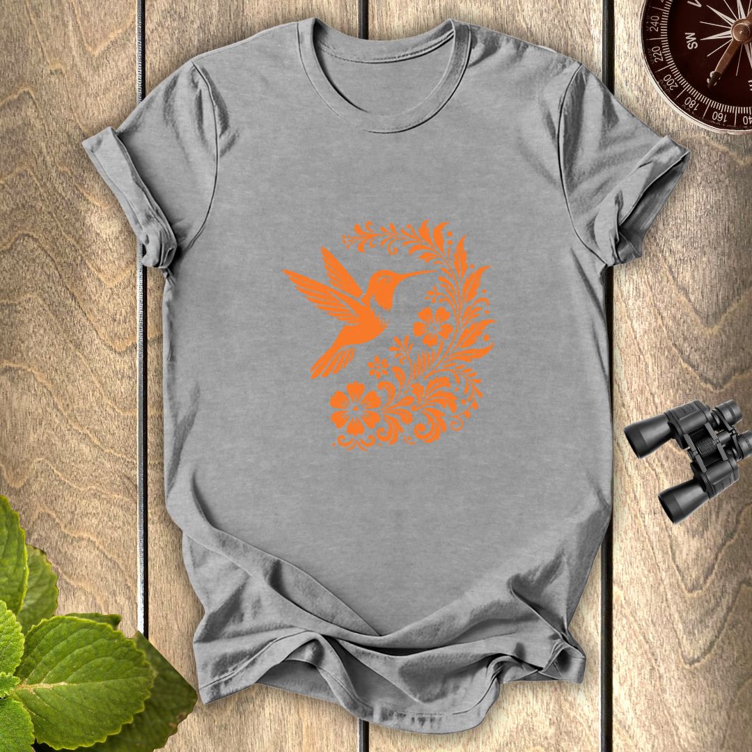 Hummingbird Flower T-shirt