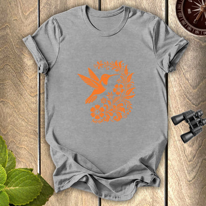 Hummingbird Flower T-shirt
