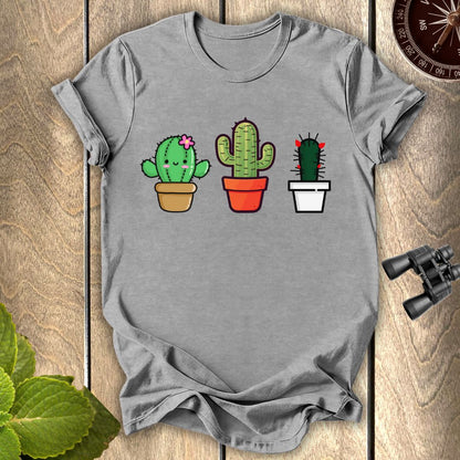 Three Cacti T-shirt