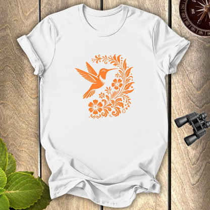 Hummingbird Flower T-shirt