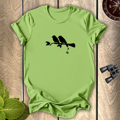 Birds in a twig T-shirt