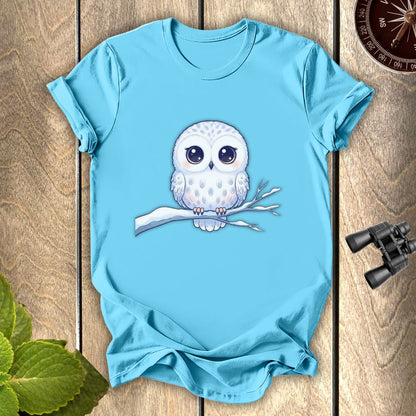 Cute white Owl T-shirt
