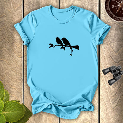 Birds in a twig T-shirt
